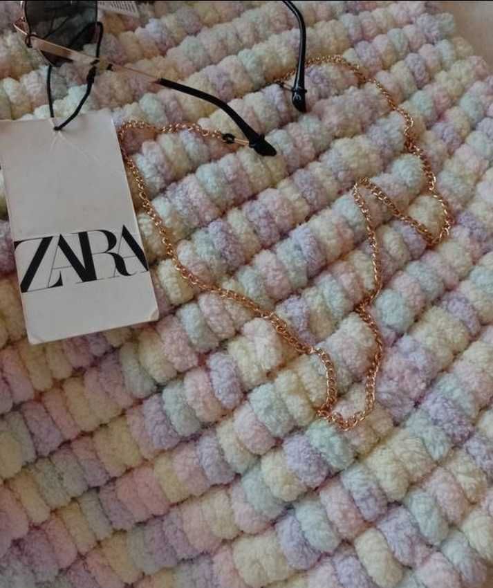 ZARA/ Ekskluzywny łańcuszek do okularów z Madrytu, NOWY