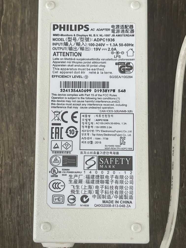 Монитор Philips 247E6EDAW/OO