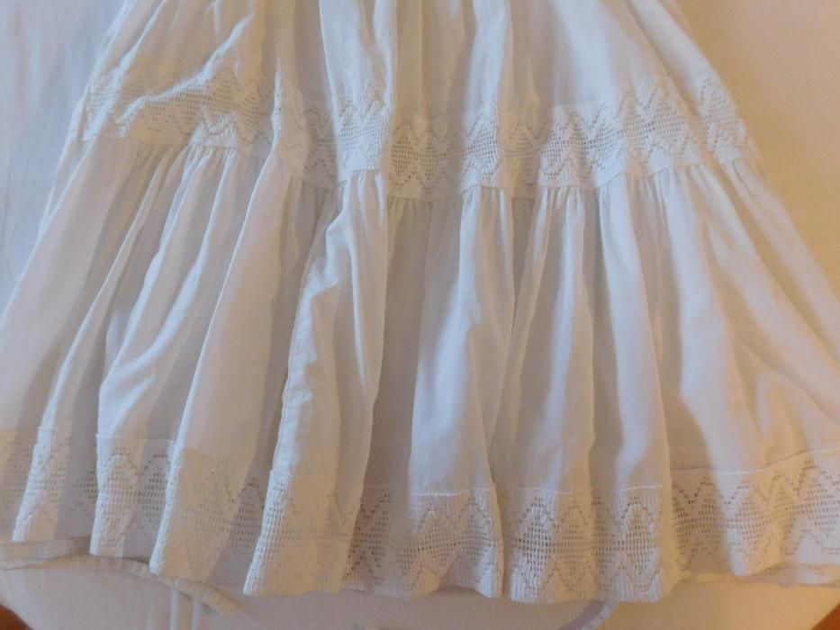 Túnica branca com missangas e bordados NOVA