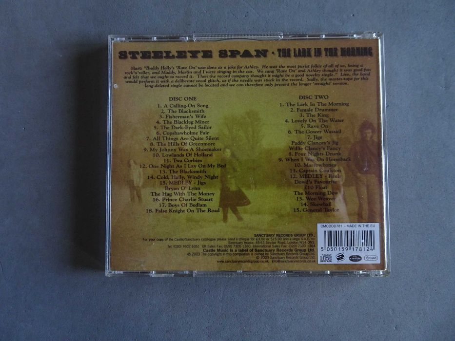 CD - Steeleye Span - The Lark in the morning