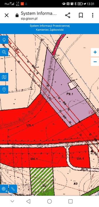 Działki inwestycyjna usługowo-przemysłowa w Kamieńcu Ząbkowickim