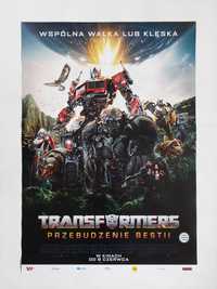 Plakat filmowy oryginalny - Transformers Przebudzenie bestii