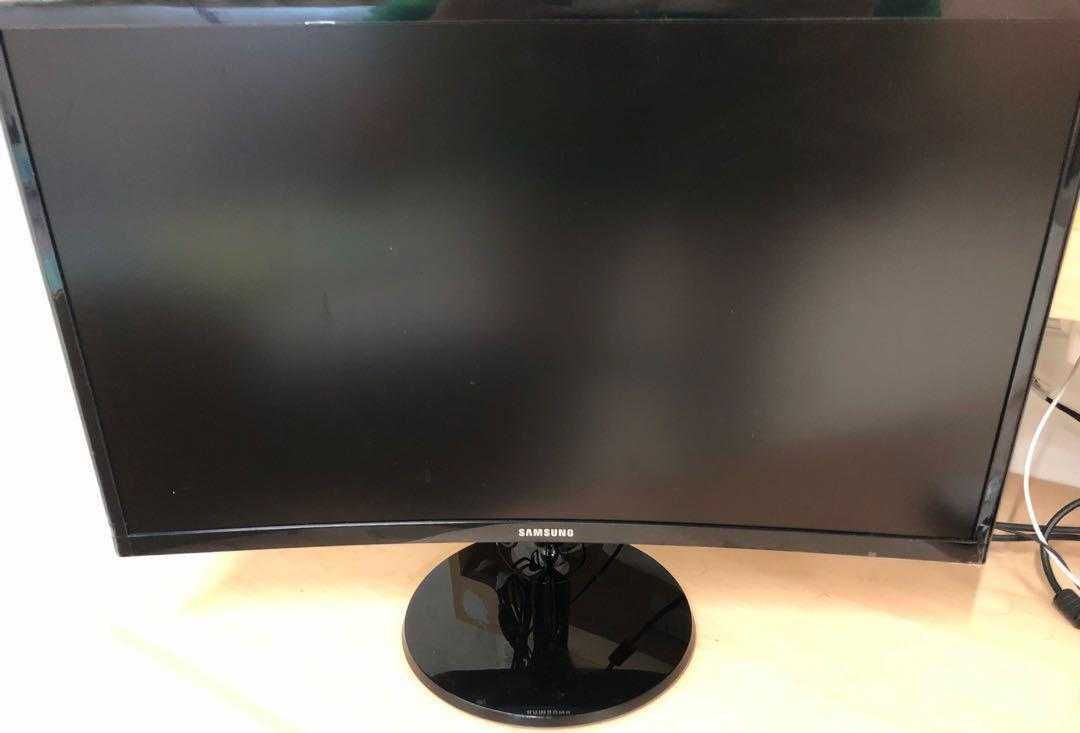 Монитор Samsung С24F390FHI на запчасти