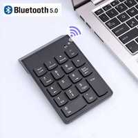 Беспроводная мини блютуз цифровая номерная клавиатура Bluetooth NumPad