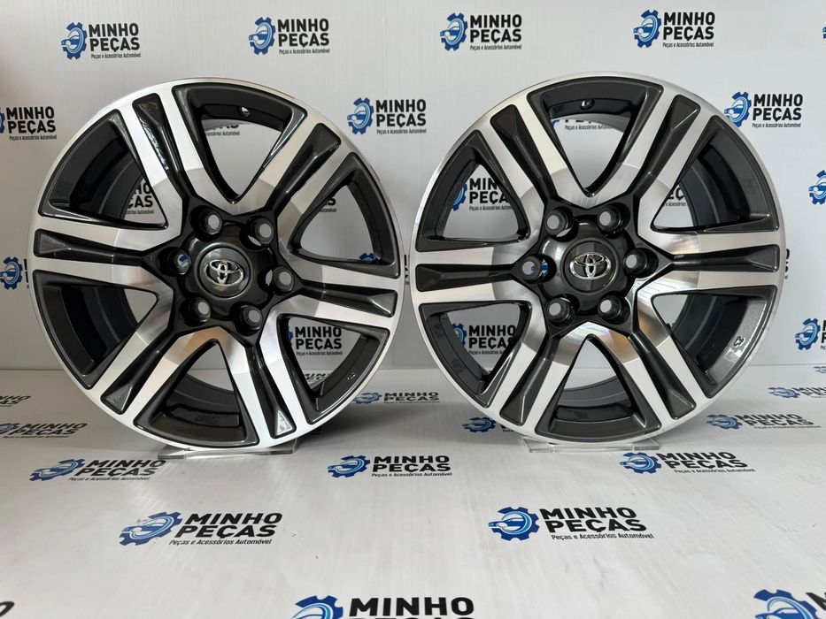 Jantes Look Toyota Hilux SRX/SW4 em 17 (6x139.7) Gunmetal Machined