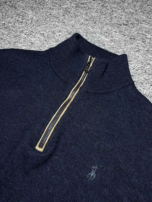 Жіноча кофта пуловер 1/4 zip RALPH LAUREN - 100% MERINO Wool - M