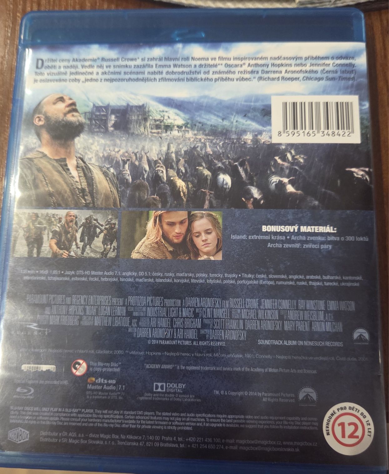 Sprzedam film bluray Noe wybrany przez Boga