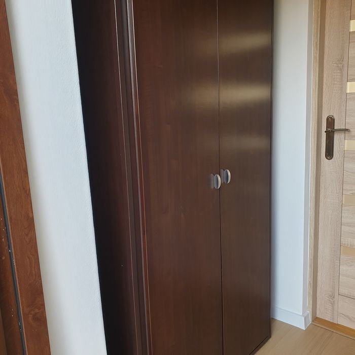 Meble Mazurskie komoda Szafa Witryna wenge