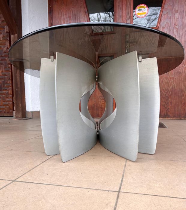 Mid century modern unikalny stolik kawowy w stylu Francois Monnet