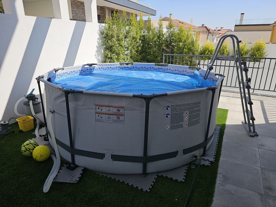 Piscina Bestway 3.66x1.22m+ Clorador salino + Filtro Bestway Flowclear