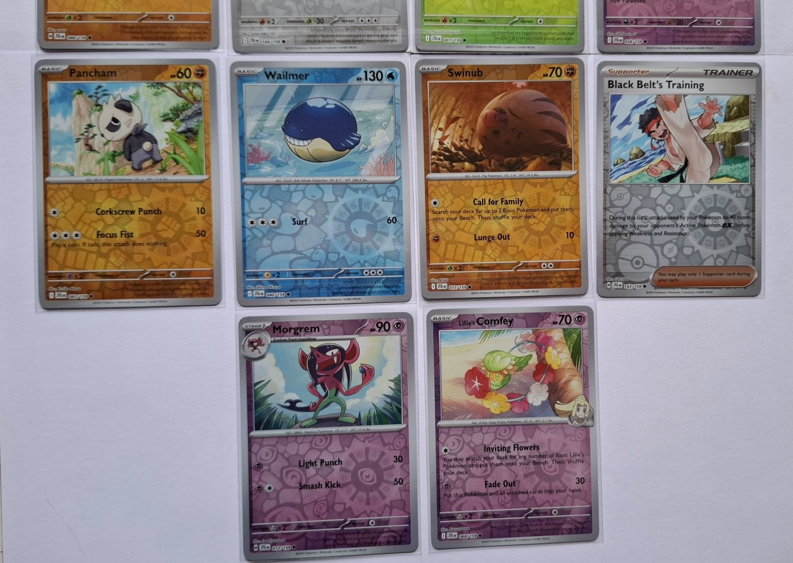 30 Cartas Pokemon - Journey Together Holo