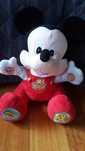 Peluche, boneco, Mickey, Canta, brinquedo, criança, bebê