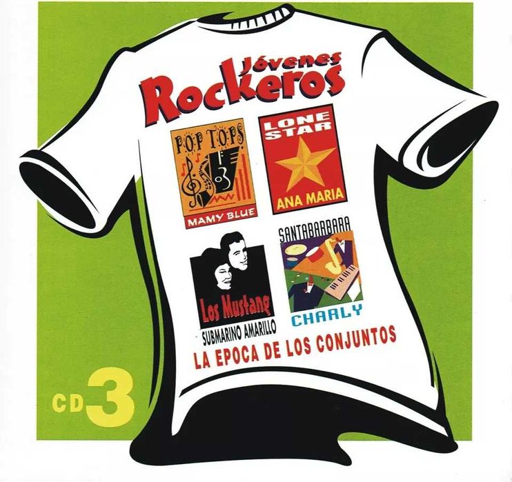Jovenes Rockeros 3 X CD - near MINT -1997 MADE IN SPAIN