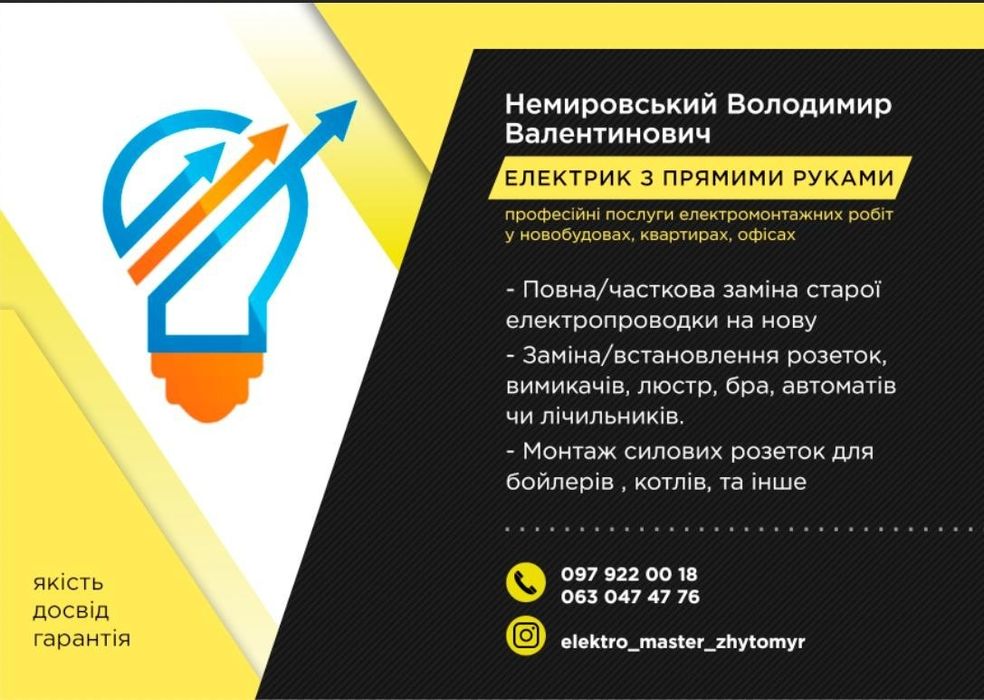 Установка резервного (автономного) живлення. Квартири, будинки
