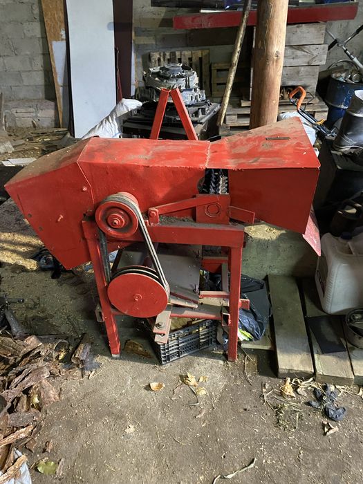 Rębak do gałęzi samoróbka WOM