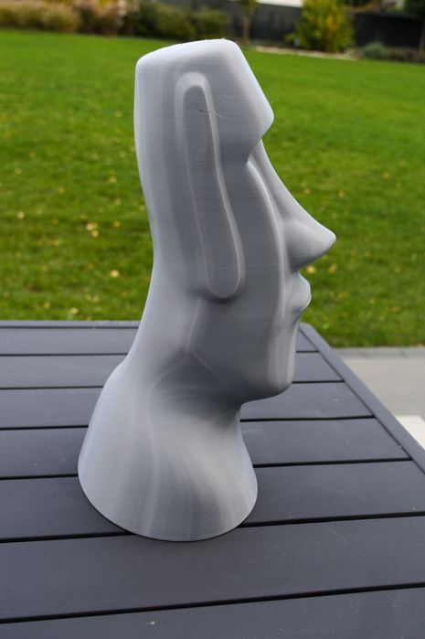 Rzeźba ogrodowa - Moai/Easter Island/Wyspy Wielkanocne - szary