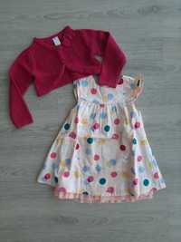 Vestido + bolero 86cm - 18-24m