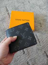 Portfel unisex męski damski Louis Vuitton nowy w pudełku