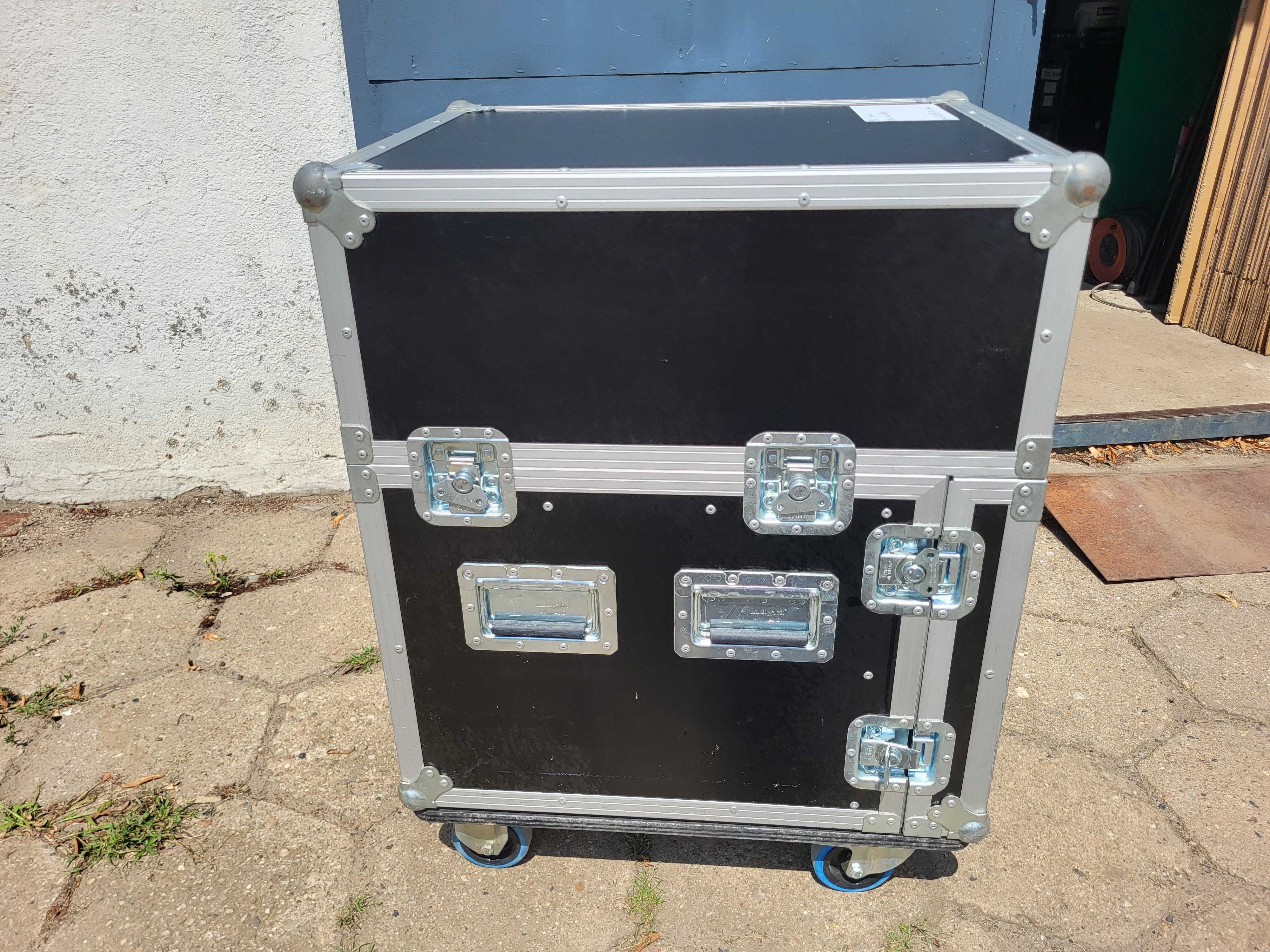 RACK COMBI 9U + mikser 53cm gł.  case  19cali
