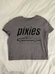 T shirt pixies cinzenta