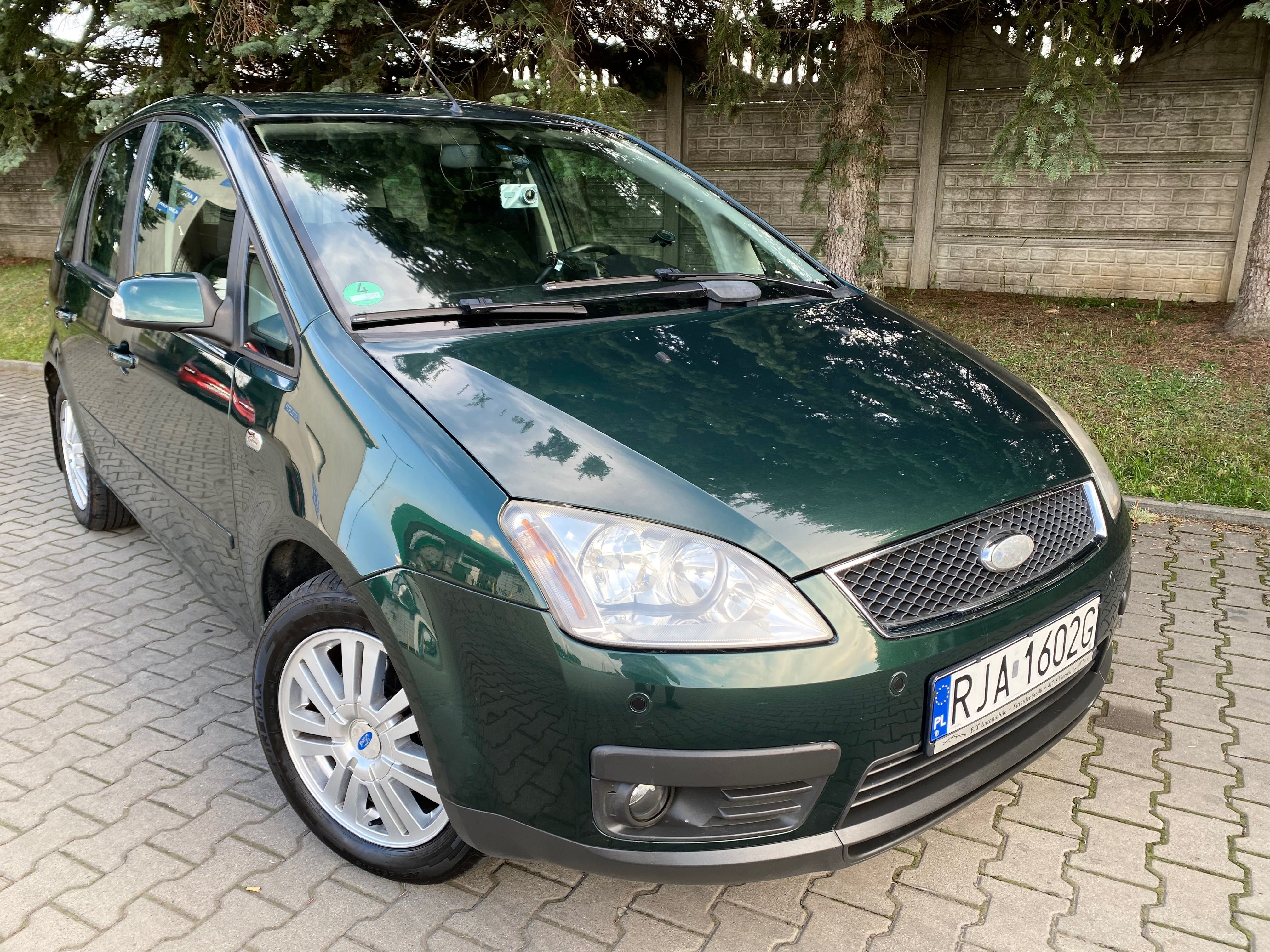 Ford C-MAX 1.8 benzyna, GHIA, mocno doinwestowany, nowe opony, kamera