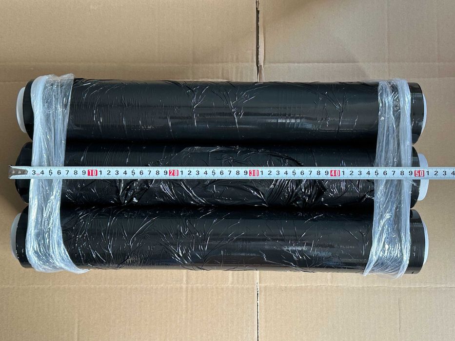 Folia stretch strecz CZARNY 1.5KG DUŻO FOLII od Kurierpalety.pl