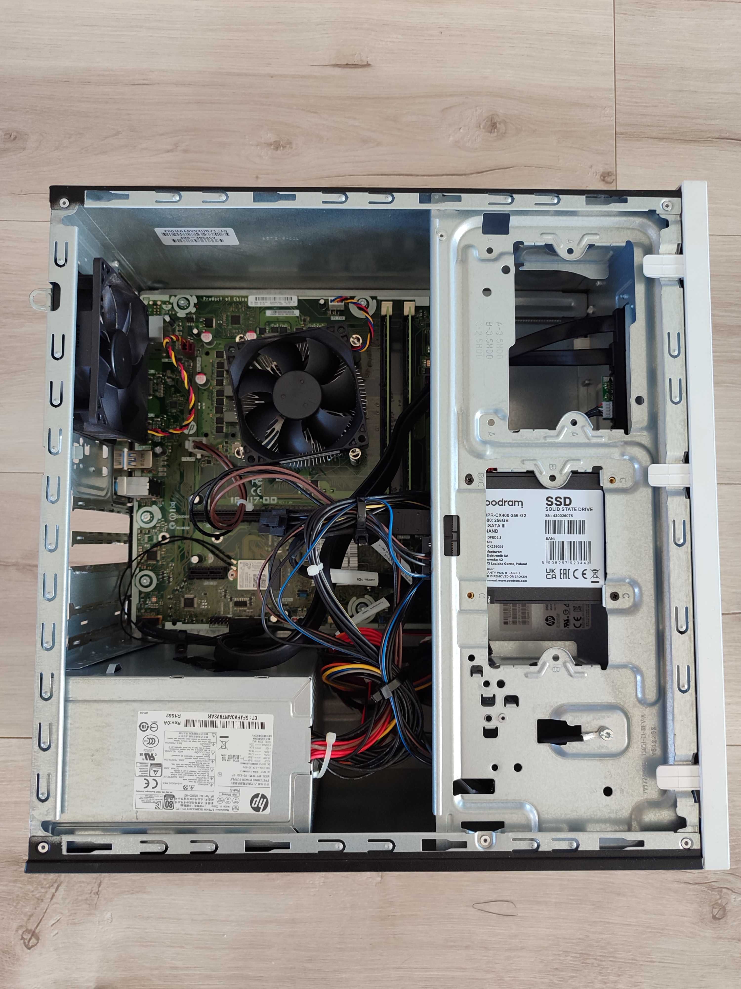 Komputer HP 550 i7 8x4.0 GHz/16GB RAM/SSD/WiFi/BT/Win 10