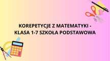Korepetycje z matematyki