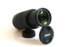 Lente Nikon AF-P 70-300mm VR objetiva em excelentes condições