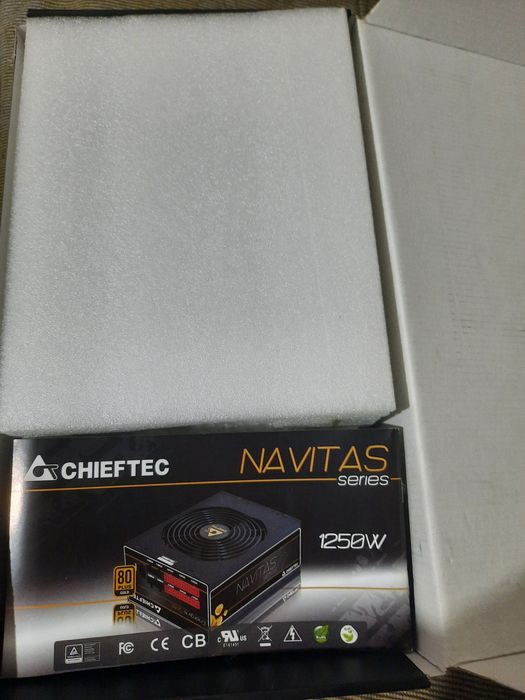 Потужний Блок живлення Chieftec Navitas GPM-1250C Gold 1250W