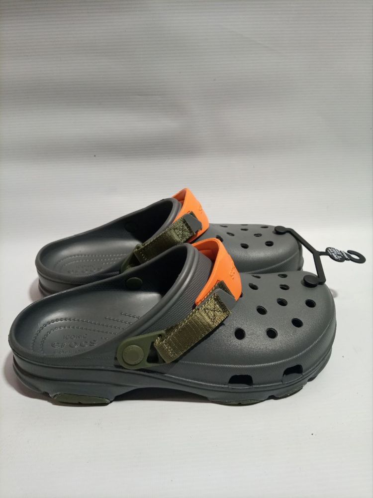Crocs sport casual Кроси літні оригінальні чорні сірі літні аквашузи