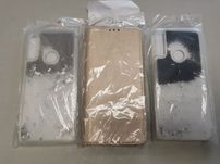 Komplet 3 sztuk etui pokrowiec futerał case plecki do Huawei P Smart Z