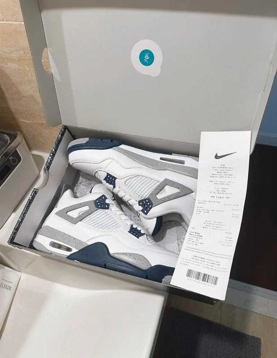 " koszykówki " Jordan_4_Retro_Midnight_Navy_Rozmiar 38