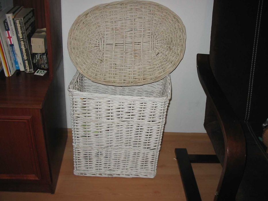 Kosz wiklinowy na zabawki