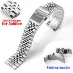 Bransoleta Jubilee do Zegarka 20mm stal nierdzewna 316L teleskopy