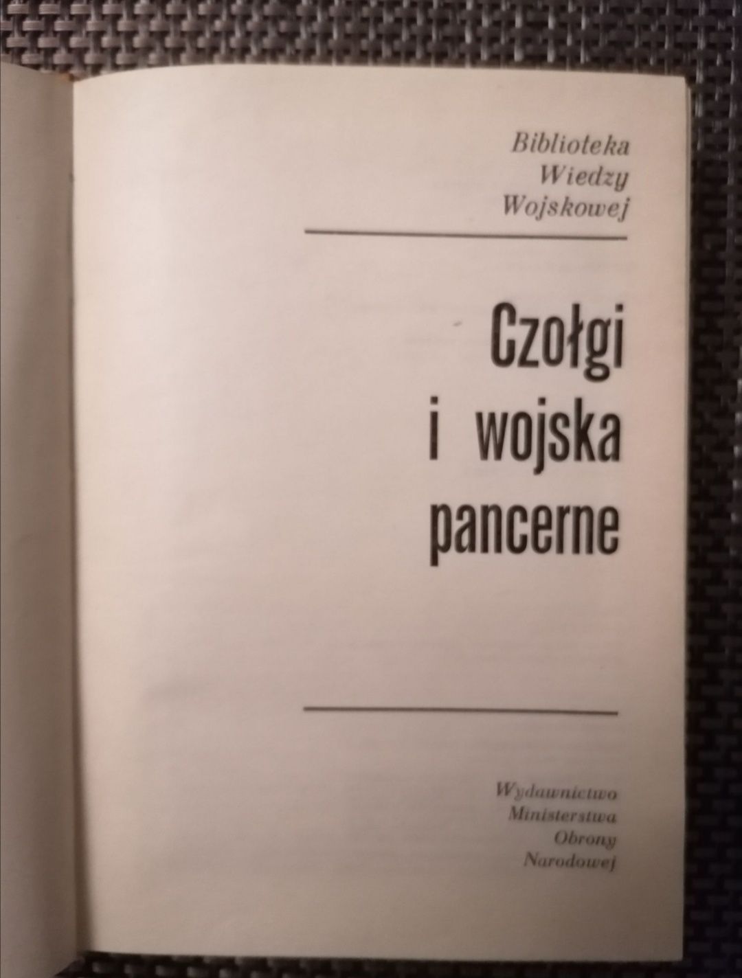 Czołgi i wojska pancerne