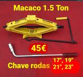 KIT macaco universal chave rodas 17" e 19"  automovel pneu suplente