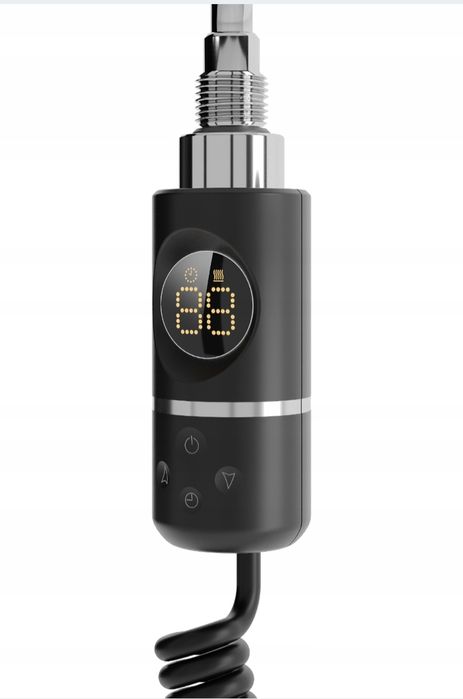 Nowa!Mexen FA-I grzałka elektryczna z termostatem 300 W, czarna