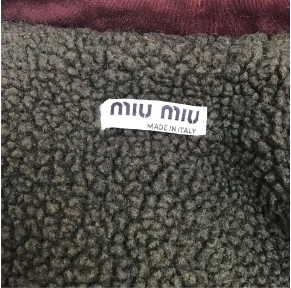 Vintage kurtka typu bomber Miu Miu rozmiar L