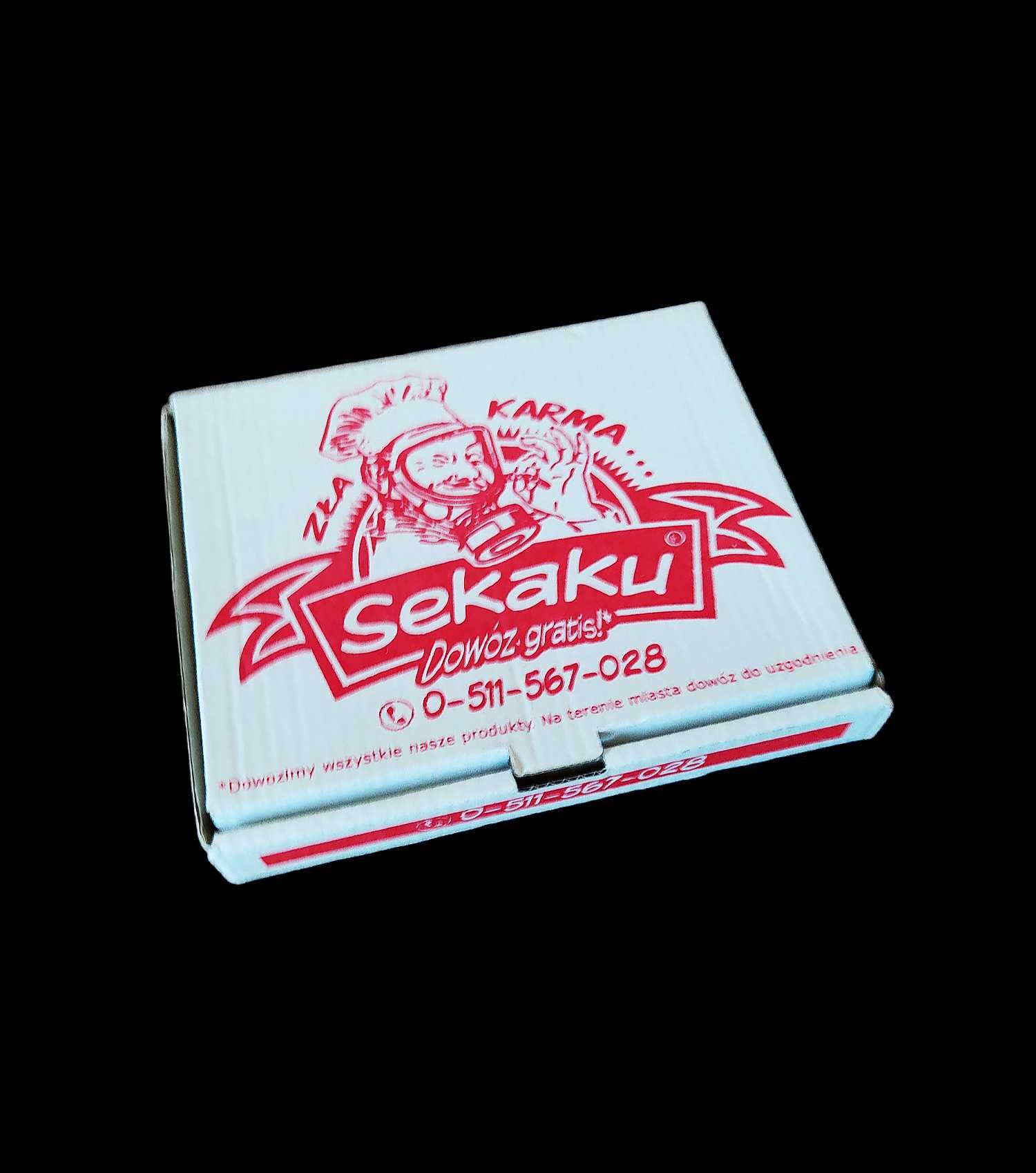 Sekaku Gruby Mielzky - Zła Karma BOX PIZZA nowa autograf zestaw unikat