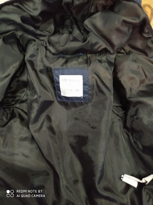 Курточка та жилетка для хлопчика на 86 см