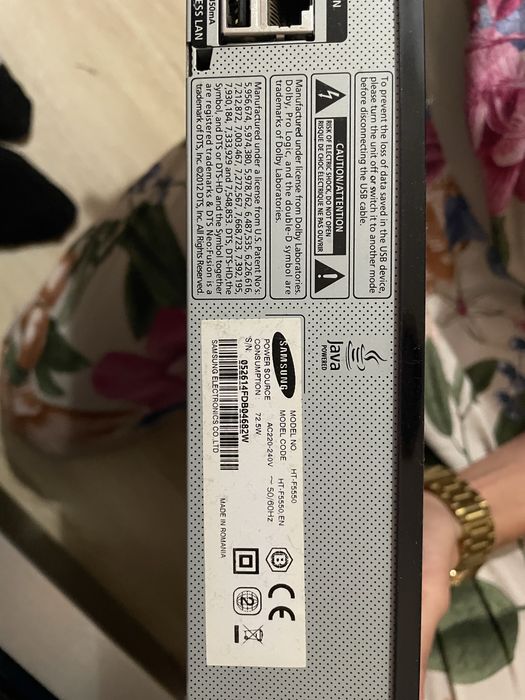 Kino domowe samsung HT -F5550