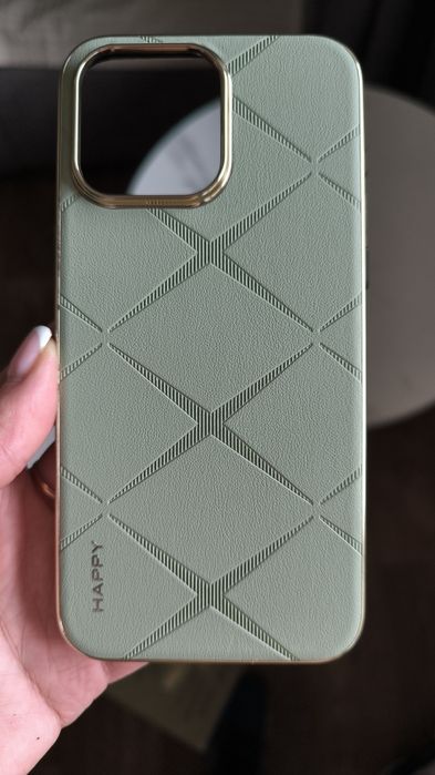 Шкіряний чохол для смартфону Iphone 15 pro max