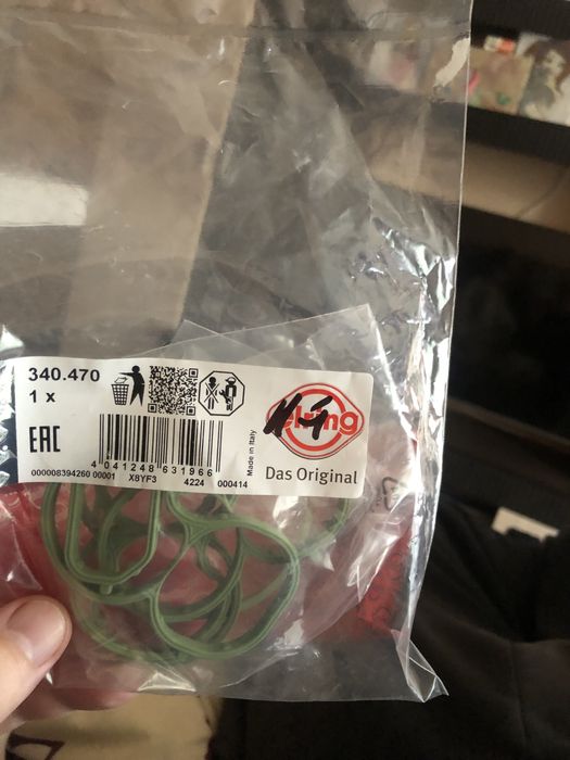 комплект прокладок впуску колетора дизель elring 340.470