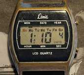 Zegarek LCD Handok Limit Korea, lata 70te