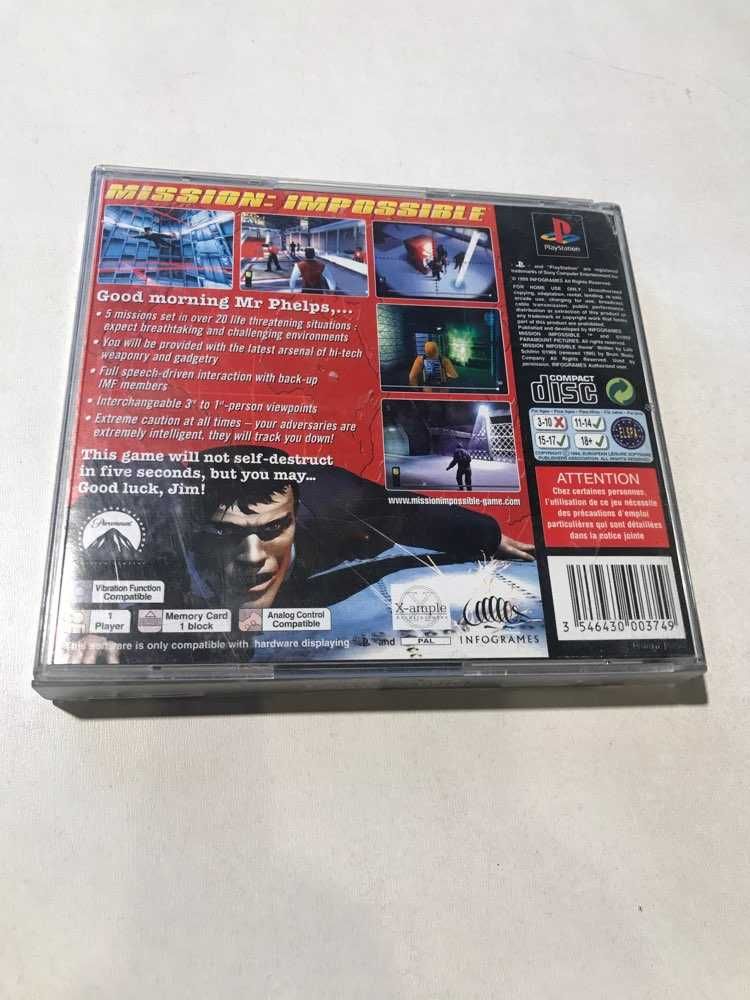 Mission Impossible PS1 PSX Playstation 1 Sklep Irydium