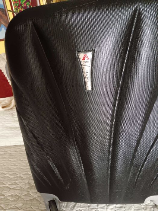 Walizka z kółkami - Wysokość 56 cm - stan dobry