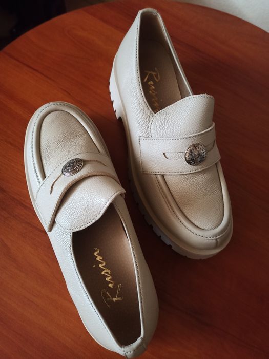 Mokasyny Rusin skóra naturalna r 39 nowe