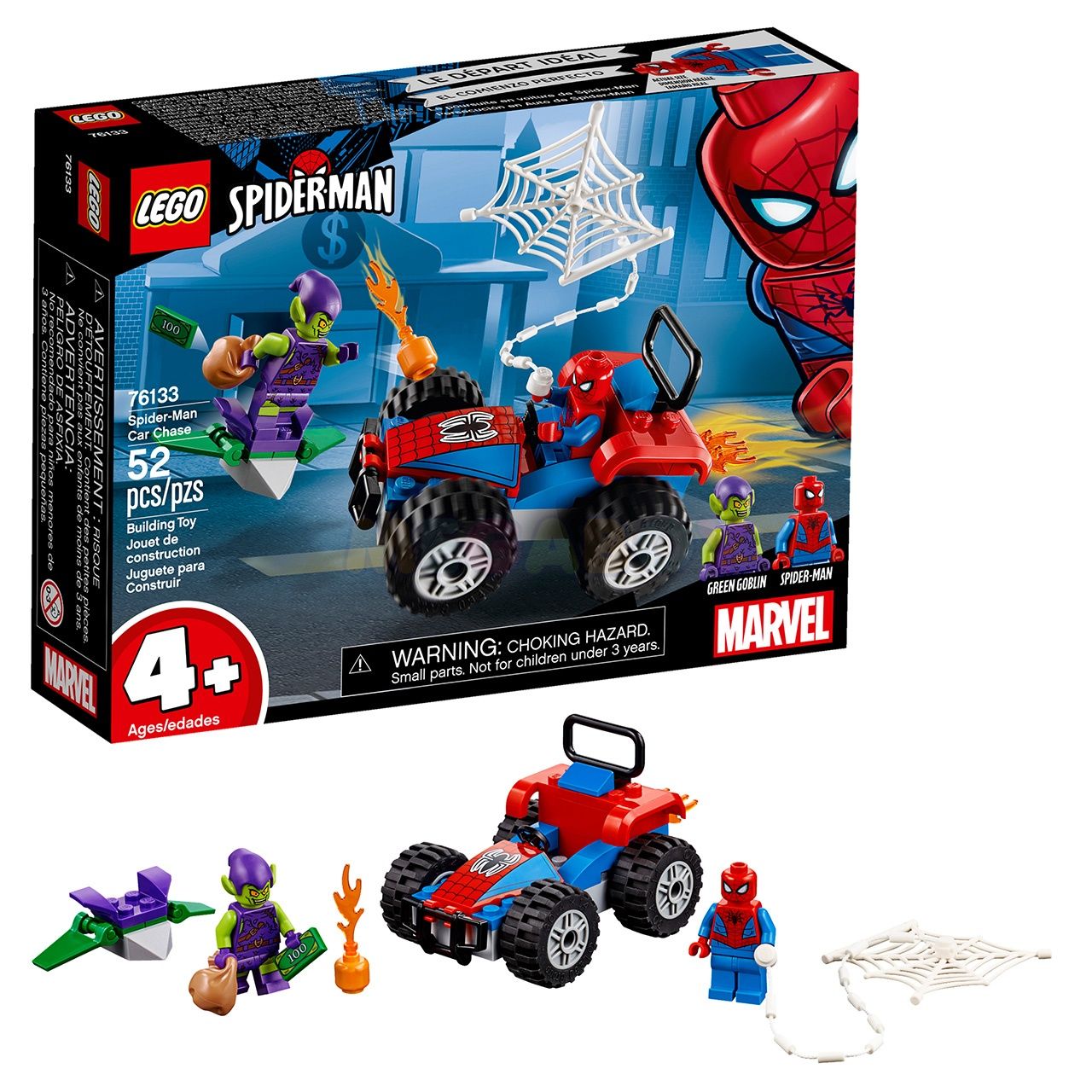 Lego 76133 marvel spider man оригинал