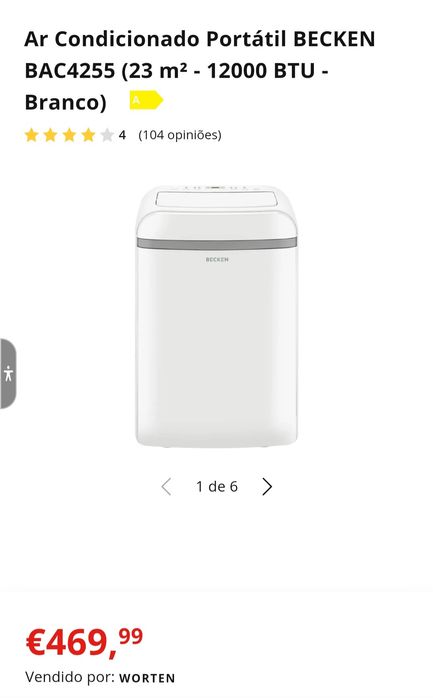 AC . Portátil . BECKEN